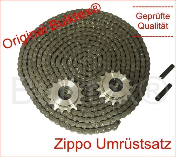 Kettensatz für Zippo 1250 1506 1511 & ZO Serie 2 Säulenhebebühne Ersetzt Riemen